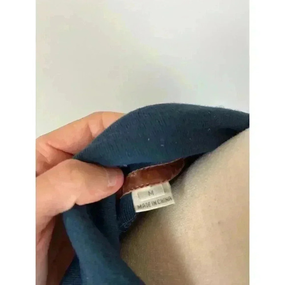 Gersemi Equestrian Milly Riding Shirt Half Zip Long Sleeve Women's M Blue Patch - Picture 8 of 14